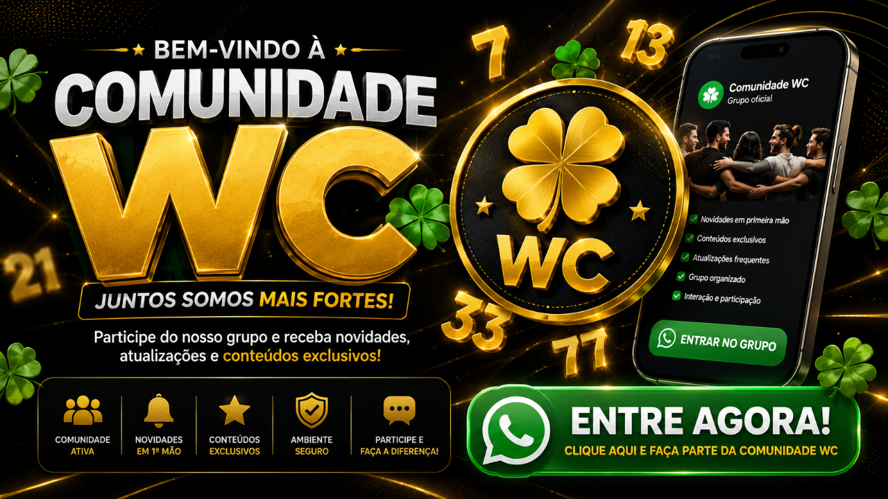 Comunidade WC Premium — pessoas conectadas pelo WhatsApp